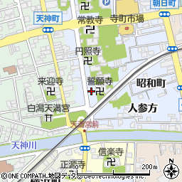 島根県松江市寺町105-1周辺の地図