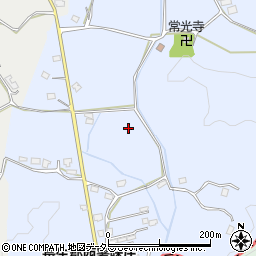 千葉県長生郡長柄町味庄周辺の地図