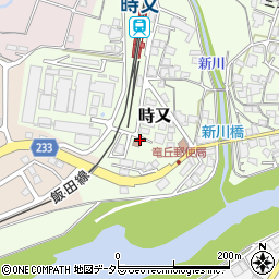 長野県飯田市時又961周辺の地図