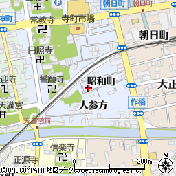 島根県松江市寺町211-16周辺の地図