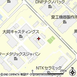 大同特殊鋼株式会社　中津川テクノセンター周辺の地図