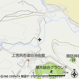 神奈川県厚木市上古沢1711周辺の地図