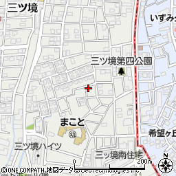 神奈川県横浜市瀬谷区三ツ境58-2周辺の地図