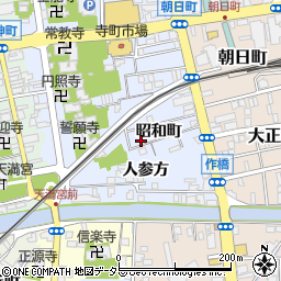 島根県松江市寺町211-15周辺の地図