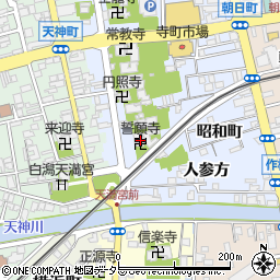 島根県松江市寺町101周辺の地図