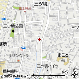 神奈川県横浜市瀬谷区三ツ境125周辺の地図