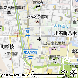 兵庫県豊岡市出石町田結庄109周辺の地図