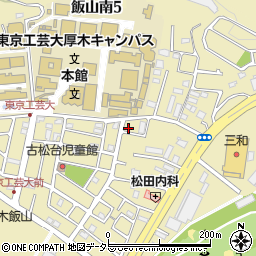 神奈川県厚木市飯山南5丁目30-5周辺の地図