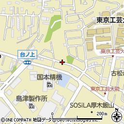 神奈川県厚木市飯山南5丁目55周辺の地図