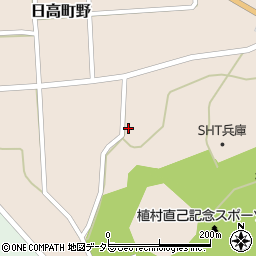 兵庫県豊岡市日高町野783周辺の地図
