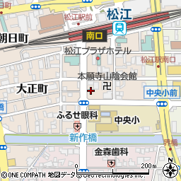 民進党　島根県総支部連合会周辺の地図