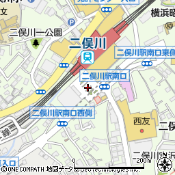 横浜二俣川うめもと泌尿器科クリニック周辺の地図