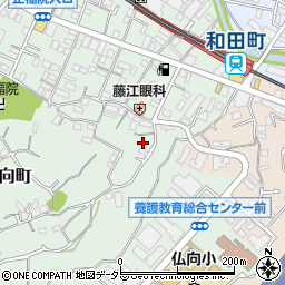 神奈川県横浜市保土ケ谷区仏向町343周辺の地図