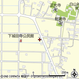 岐阜県岐阜市城田寺1942周辺の地図
