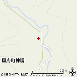 鳥取県鳥取市国府町神護199周辺の地図