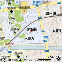 島根県松江市寺町211-24周辺の地図