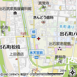 兵庫県豊岡市出石町田結庄101周辺の地図