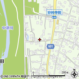神奈川県厚木市金田313周辺の地図