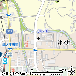 鳥取県鳥取市津ノ井640周辺の地図