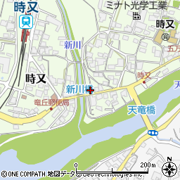 長野県飯田市時又556-2周辺の地図