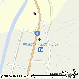 兵庫県美方郡香美町村岡区大糠9周辺の地図