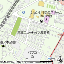 神奈川県海老名市柏ケ谷600周辺の地図