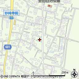 神奈川県厚木市金田743周辺の地図