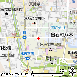 兵庫県豊岡市出石町田結庄18周辺の地図