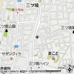 神奈川県横浜市瀬谷区三ツ境59-1周辺の地図