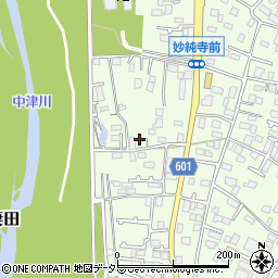 神奈川県厚木市金田312周辺の地図