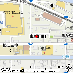 立正佼成会松江教会周辺の地図