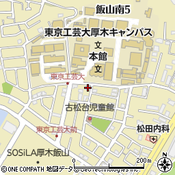 神奈川県厚木市飯山南5丁目44-17周辺の地図