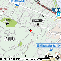 神奈川県横浜市保土ケ谷区仏向町371-1周辺の地図