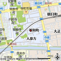 島根県松江市寺町211-14周辺の地図