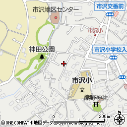 神奈川県横浜市旭区市沢町733周辺の地図