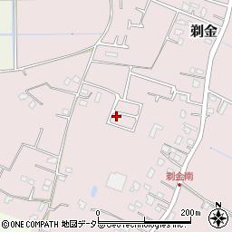 千葉県長生郡白子町剃金378-52周辺の地図
