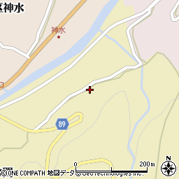 兵庫県美方郡香美町小代区水間220周辺の地図