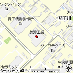 株式会社メカトロニクス中津川営業所周辺の地図