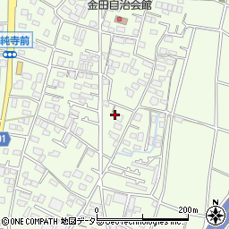 神奈川県厚木市金田742-8周辺の地図