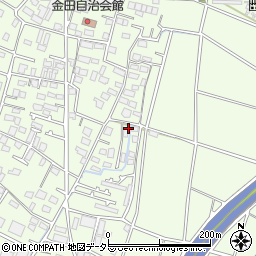 神奈川県厚木市金田761-3周辺の地図