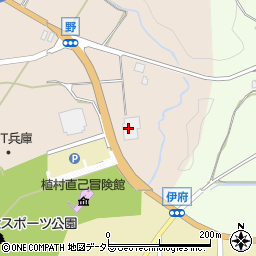 兵庫県豊岡市日高町野651周辺の地図