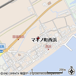 滋賀県高島市マキノ町西浜周辺の地図