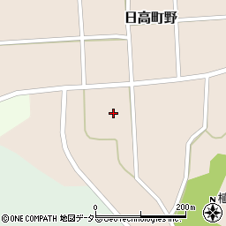 兵庫県豊岡市日高町野992周辺の地図