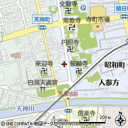 島根県松江市寺町86-7周辺の地図