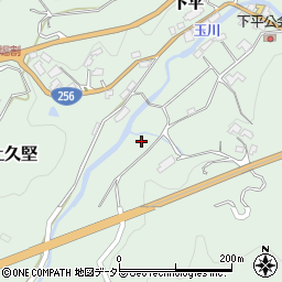 長野県飯田市上久堅7956周辺の地図