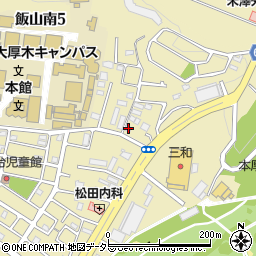 神奈川県厚木市飯山南5丁目15-6周辺の地図