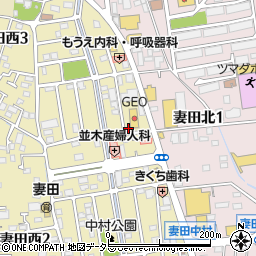 西山米店周辺の地図