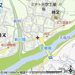 長野県飯田市時又522周辺の地図
