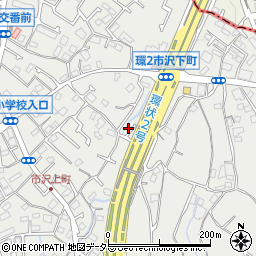 神奈川県横浜市旭区市沢町236周辺の地図