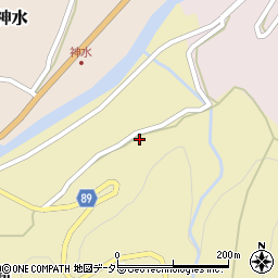 兵庫県美方郡香美町小代区水間219周辺の地図